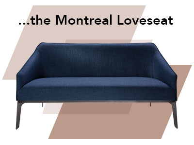 royal blue loveseat