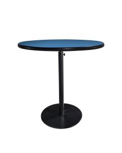 30" Round Cafe Table w/ Black Hydraulic Base