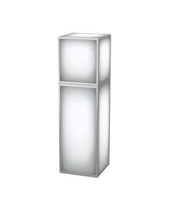 62 inch high lit acrylic column