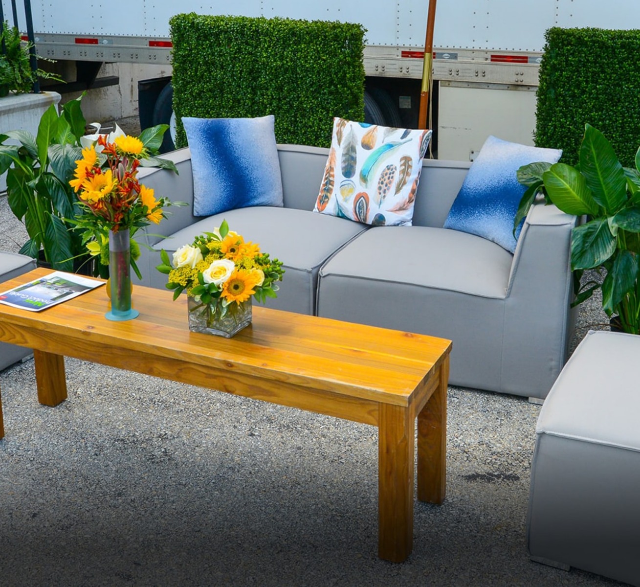 reception soft seating